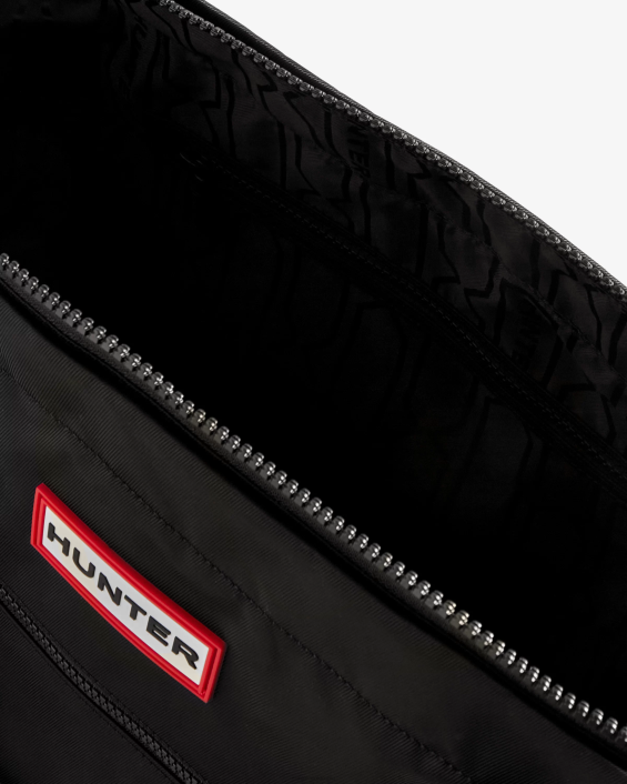 hombres bolso tote grande con clip superior de nailon 6284460 Hunter