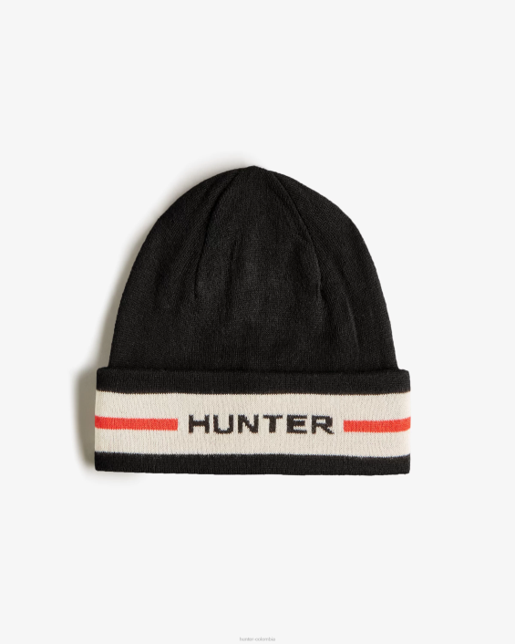 hombres gorro con puños con logo 6284408 Hunter