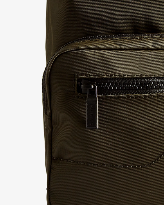 hombres mochila mini pioneer de nailon con clip superior 6284424 Hunter