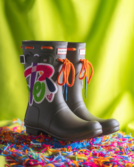 hombres bota de lluvia corta original hunter x sam lao 6284539