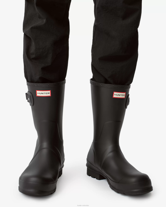 hombres botas de lluvia cortas originales 6284504 Hunter