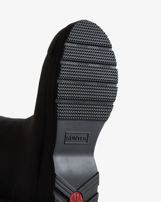 hombres botas de lluvia de altura media con aislamiento de piel de oveja vegana 6284514 Hunter