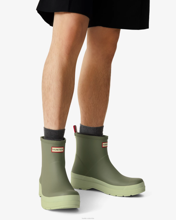 hombres jugar botas de lluvia cortas 6284501 Hunter