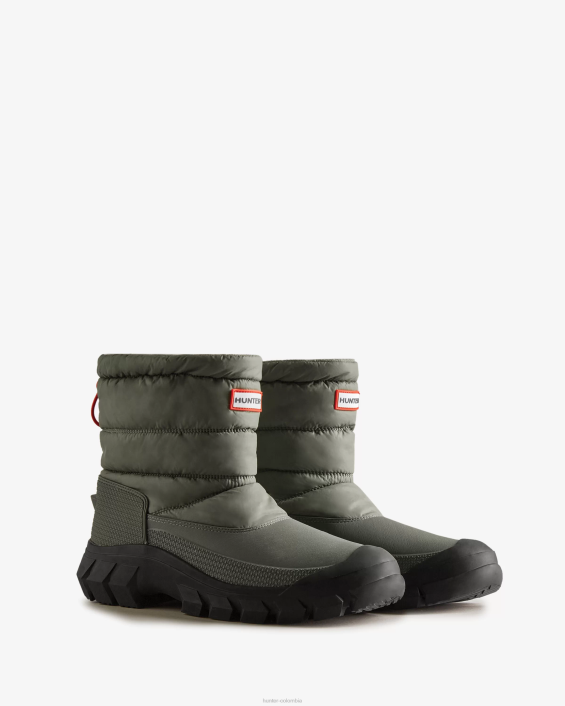 hombres botas de nieve cortas con aislamiento intrepid 6284532 Hunter