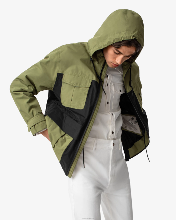 hombres chaqueta explorer de nailon reciclado 6284614 Hunter