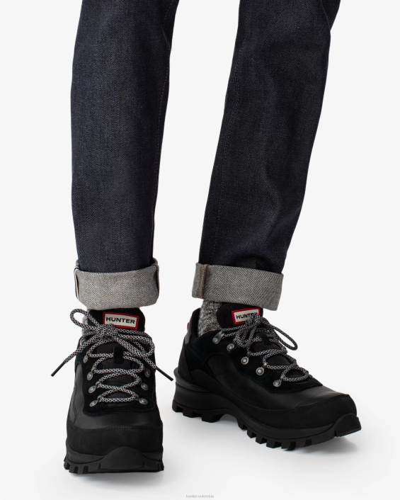 hombres zapatos de cuero con aislamiento explorer 6284582 Hunter