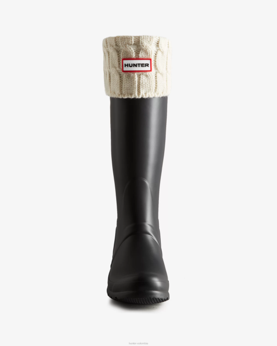 mujer Calcetines altos para botas con puños de punto trenzado de 6 puntos 6284475 Hunter