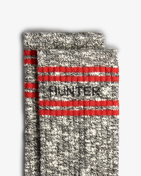 mujer calcetines altos de mouline universitarios con marca 6284390 Hunter