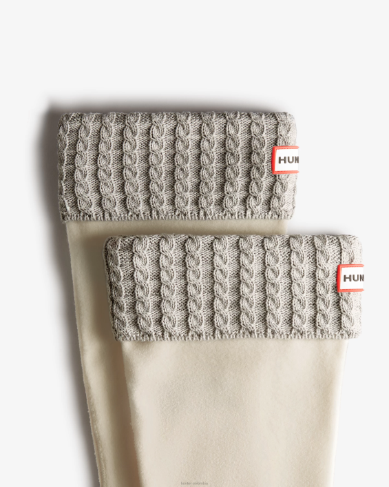 mujer calcetines altos reciclados con puños de punto de ochos 6284409 Hunter