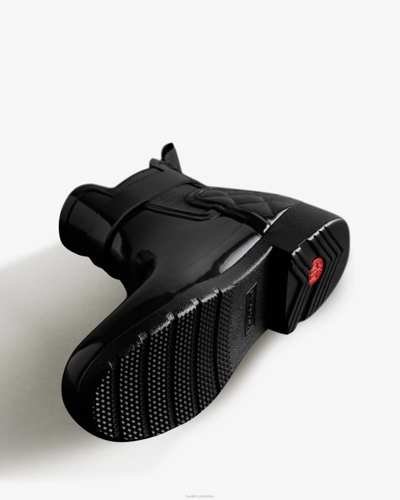 mujer botines chelsea acolchados y brillantes de corte slim y refinados 6284309 Hunter