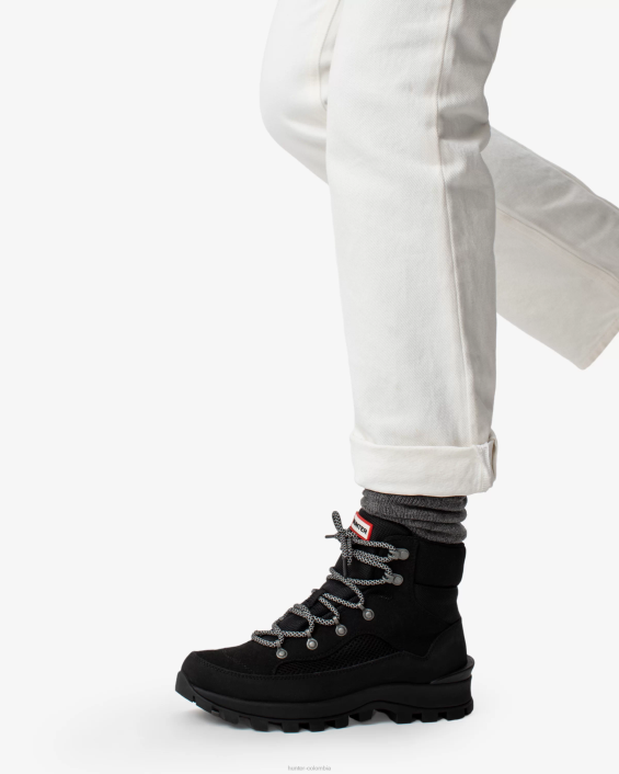 mujer botas comando con cordones y aislamiento explorer 6284299 Hunter