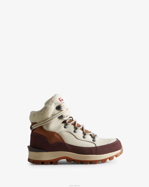 mujer botas comando explorer de cuero con cordones y aislamiento 6284271 Hunter