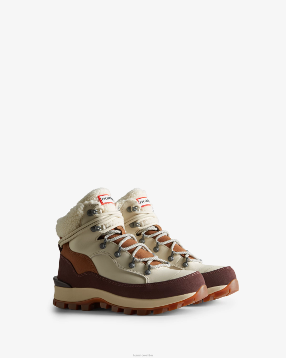 mujer botas comando explorer de cuero con cordones y aislamiento 6284271 Hunter