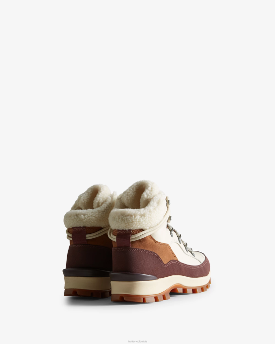 mujer botas comando explorer de cuero con cordones y aislamiento 6284271 Hunter