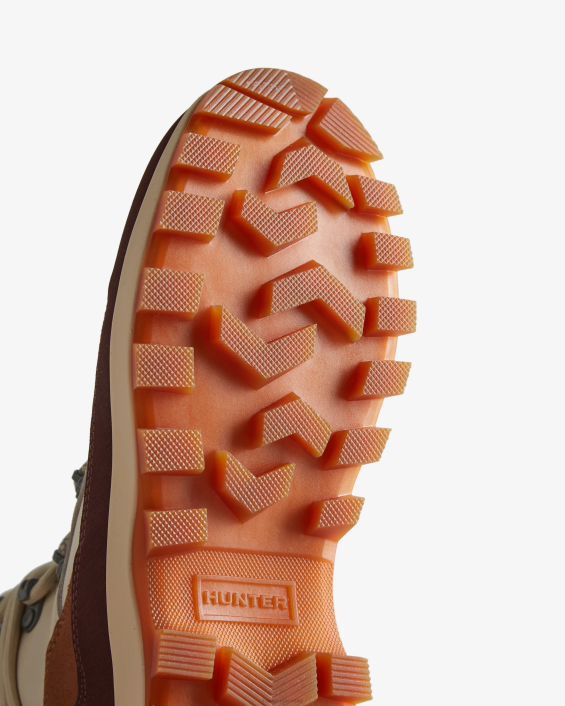 mujer botas comando explorer de cuero con cordones y aislamiento 6284271 Hunter