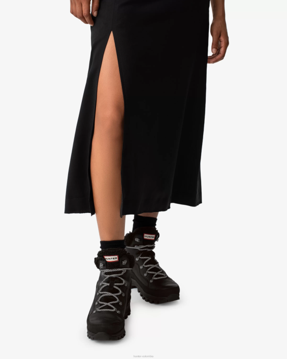 mujer botas comando explorer de cuero con cordones y aislamiento 6284298 Hunter