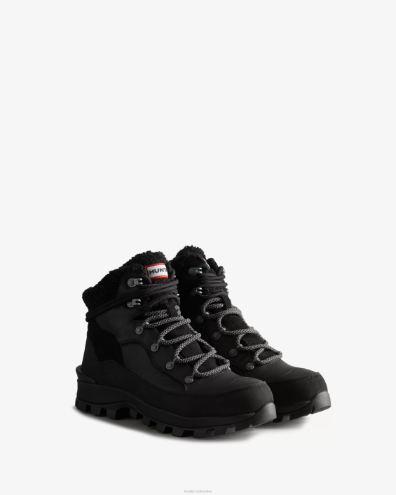 mujer botas comando explorer de cuero con cordones y aislamiento 6284298 Hunter