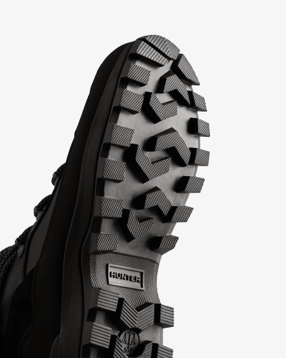 mujer botas comando explorer de cuero con cordones y aislamiento 6284298 Hunter