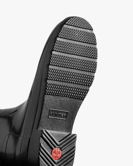 mujer Bota de lluvia refinada y ajustada, corta y brillante 6284178 Hunter