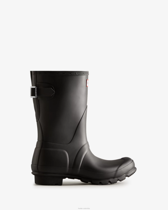 mujer botas de lluvia ajustables con espalda corta 628423 Hunter