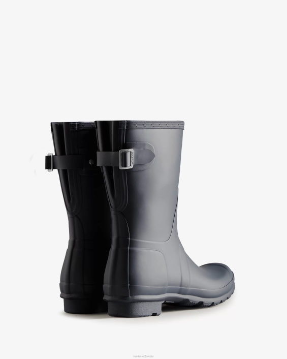 mujer botas de lluvia ajustables con espalda corta 628424 Hunter