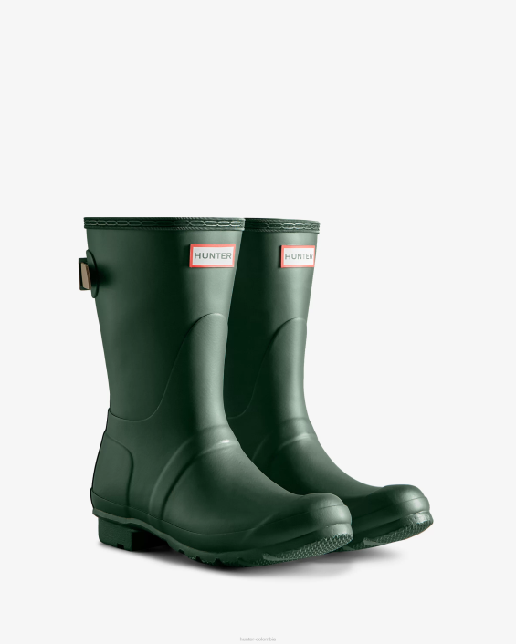 mujer botas de lluvia ajustables con espalda corta 628425 Hunter