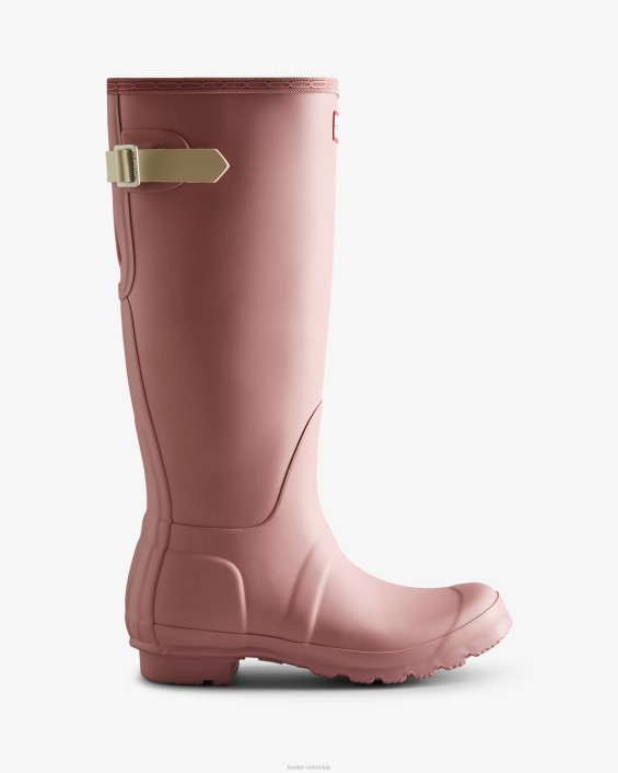 mujer botas de lluvia ajustables con parte trasera alta 6284165 Hunter