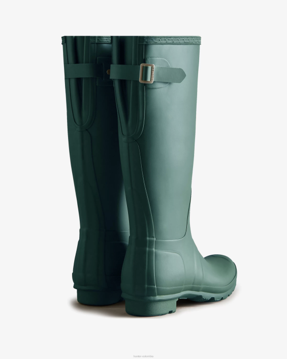 mujer botas de lluvia ajustables con parte trasera alta 6284189 Hunter