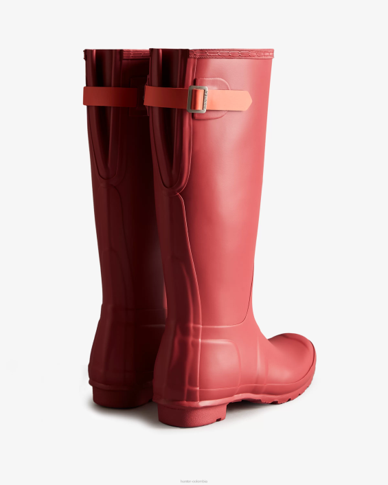 mujer botas de lluvia ajustables con parte trasera alta 6284190 Hunter