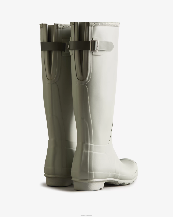 mujer botas de lluvia ajustables con parte trasera alta 6284191 Hunter