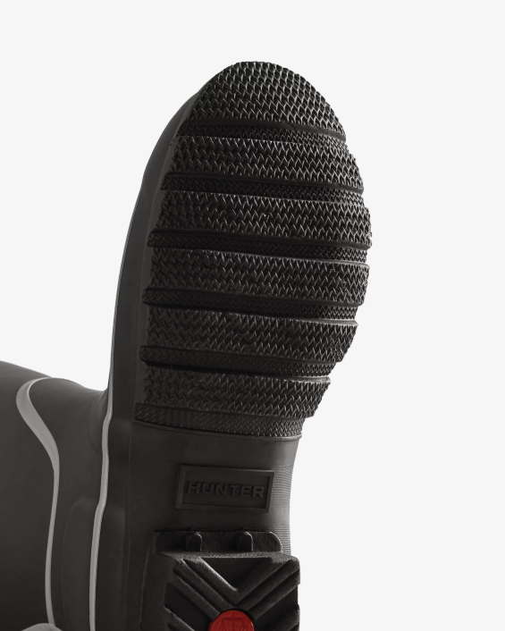 mujer botas de lluvia altas con contorno reflectante 6284203 Hunter