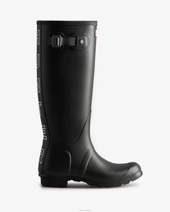 mujer botas de lluvia altas con correa trasera 628470 Hunter