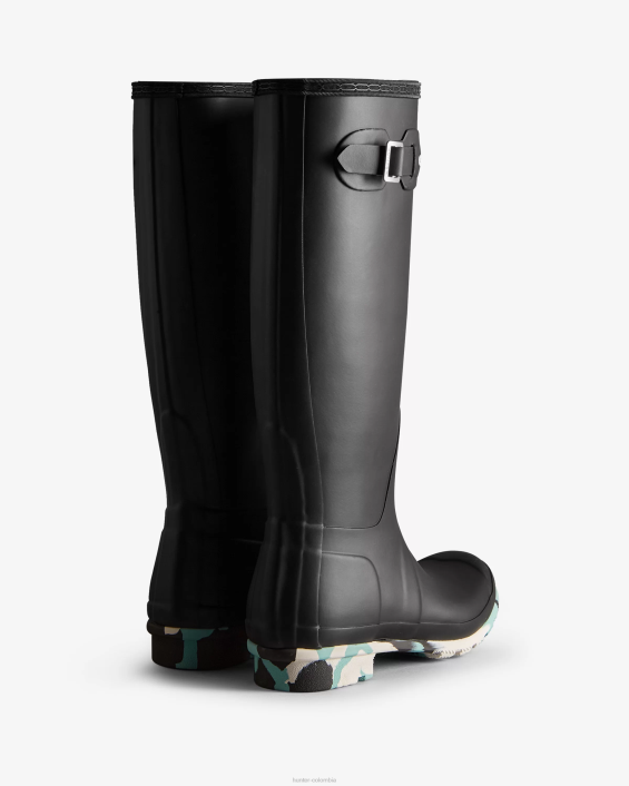 mujer botas de lluvia altas con suela de color 6284134 Hunter