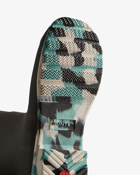 mujer botas de lluvia altas con suela de color 6284134 Hunter