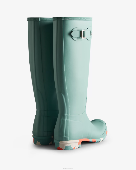 mujer botas de lluvia altas con suela de color 6284135 Hunter