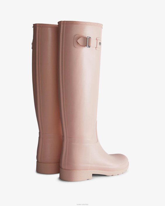 mujer botas de lluvia altas refinadas y de corte slim 628411 Hunter