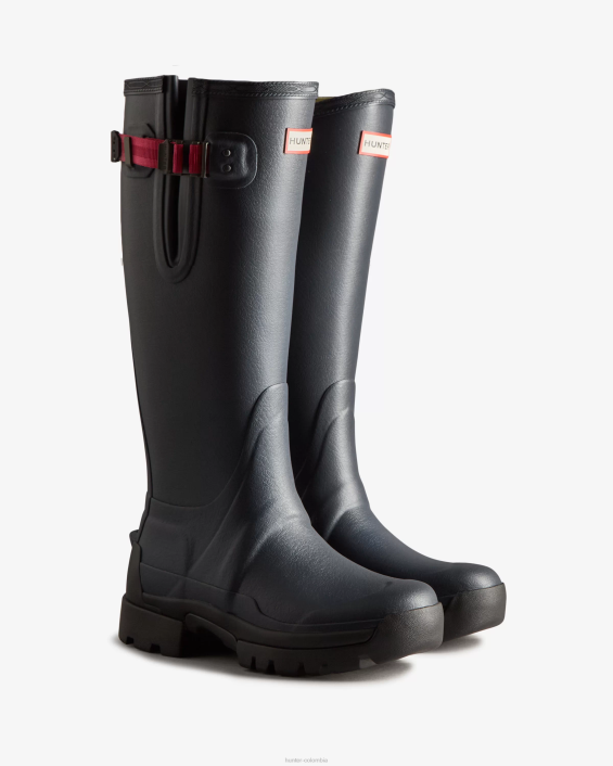 mujer botas de lluvia balmoral ajustables de neopreno de 3 mm 628469 Hunter