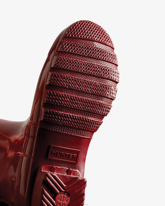 mujer botas de lluvia cortas brillantes originales 6284305 Hunter