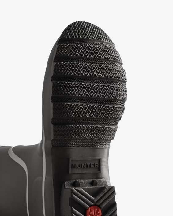 mujer botas de lluvia cortas con contorno reflectante 6284181 Hunter