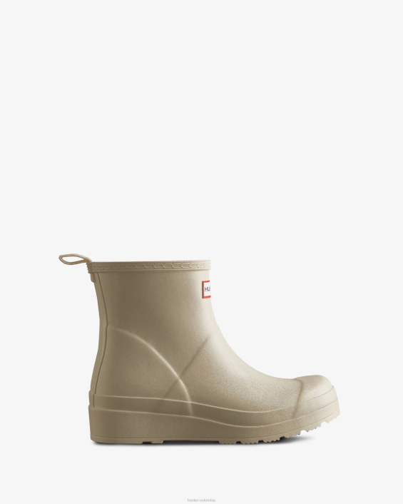 mujer botas de lluvia cortas con purpurina starcloud 6284155 Hunter