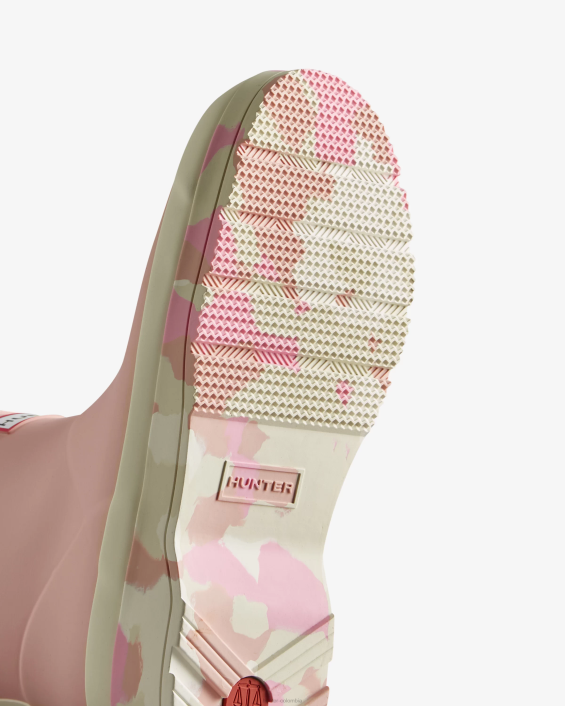 mujer botas de lluvia cortas con suela color splash 6284164 Hunter