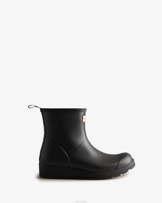 mujer botas de lluvia cortas con tira trasera 628448 Hunter