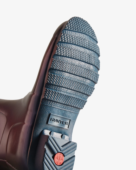 mujer botas de lluvia cortas nebula 6284311 Hunter