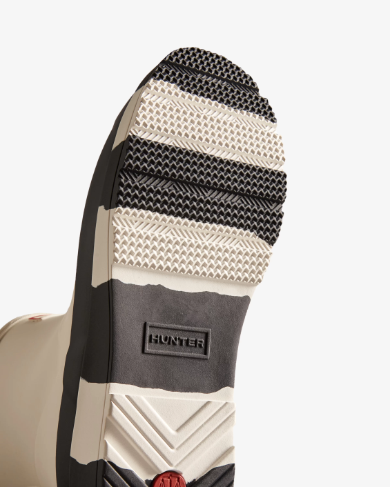 mujer botas de lluvia play suela rayas cortas 6284184 Hunter