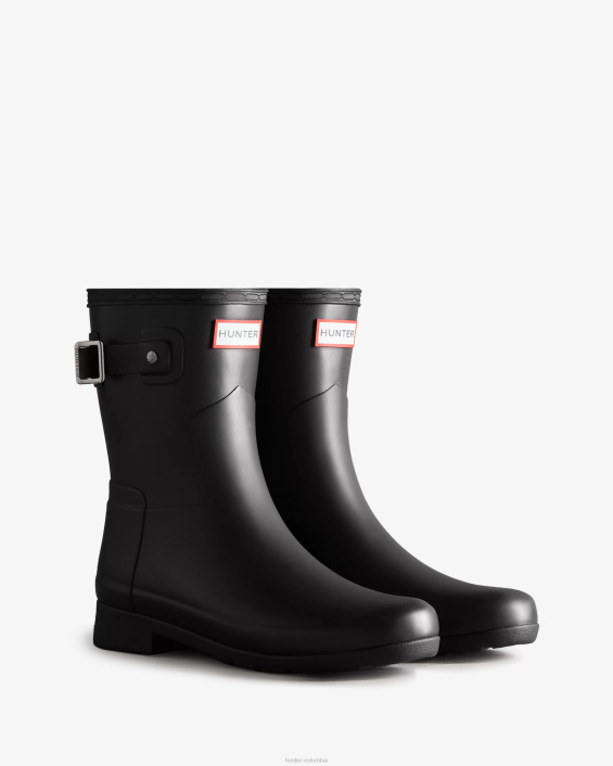 mujer botas de lluvia refinadas y cortas de corte slim 628445 Hunter