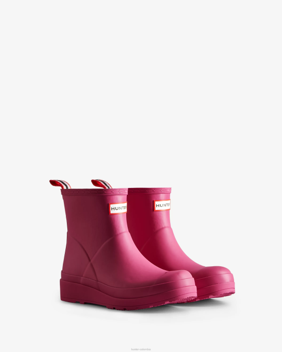 mujer jugar botas de lluvia cortas 6284310 Hunter