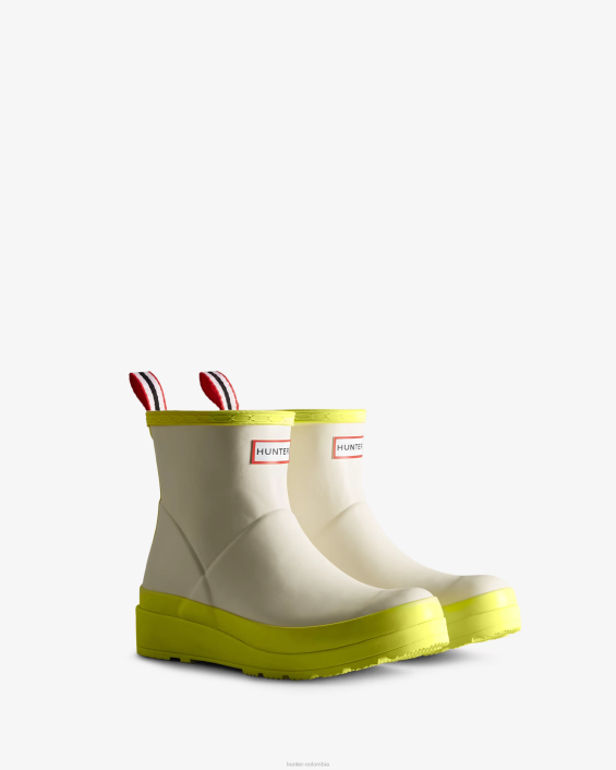 mujer jugar botas de lluvia cortas 628435 Hunter