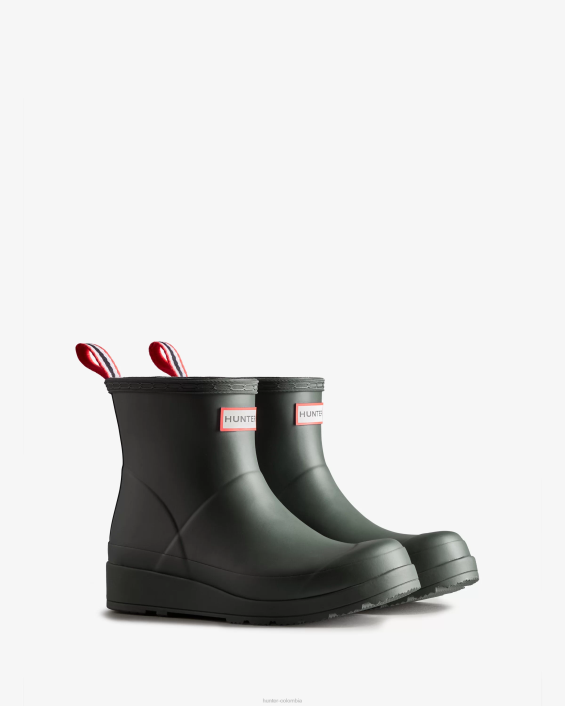 mujer jugar botas de lluvia cortas 628483 Hunter