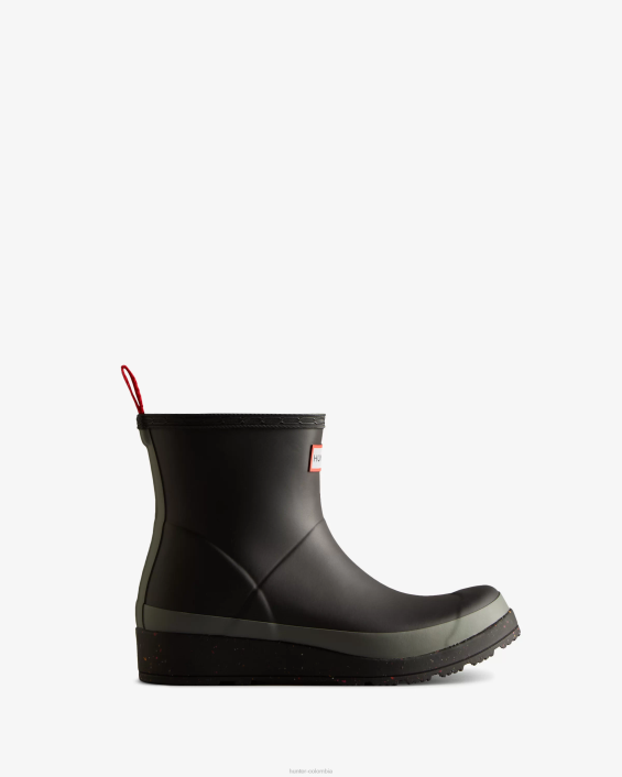 mujer jugar botas de lluvia cortas moteadas 6284312 Hunter