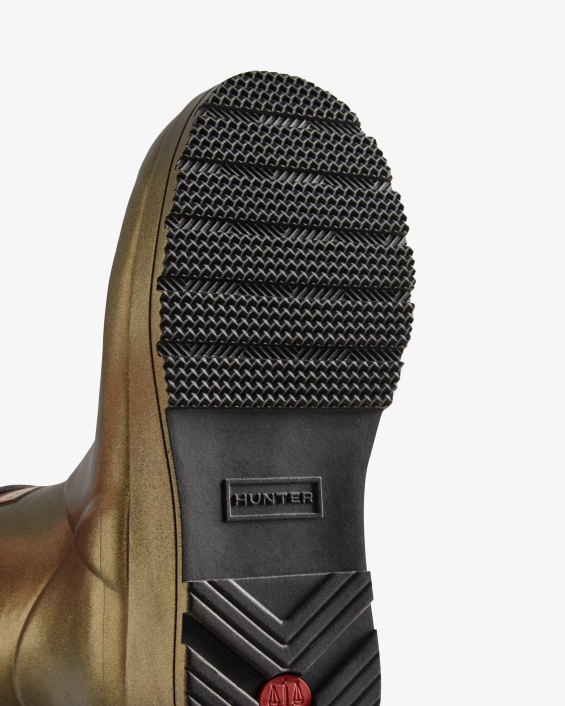 mujer jugar botas de lluvia cortas nacaradas 6284213 Hunter